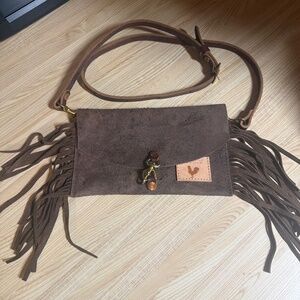 Meanwhile Back On The Farm Envelope Crossbody